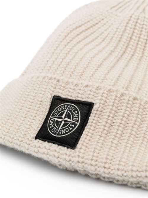 Beanie with logo STONE ISLAND | 8115N10B5V0097